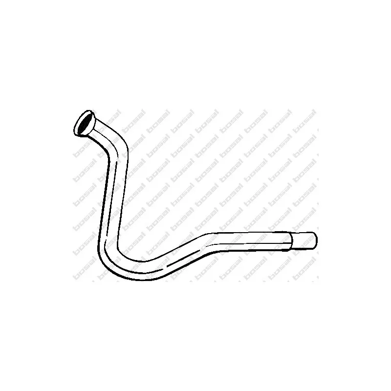 Tuyau d'échappement BOSAL 736-101