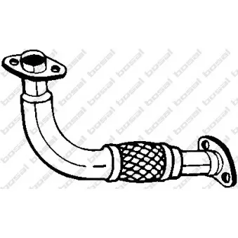 Tuyau d'échappement BOSAL 736-209