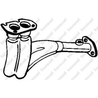 Tuyau d'échappement BOSAL