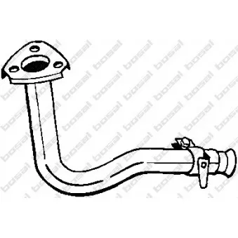 Tuyau d'échappement BOSAL 736-527