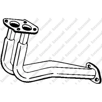 Tuyau d'échappement BOSAL 736-541