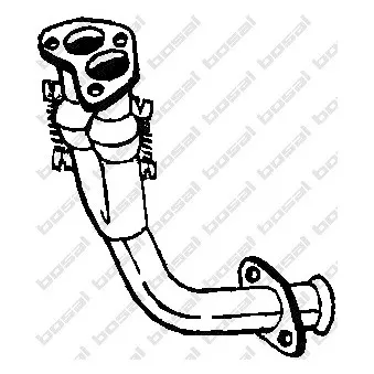 Tuyau d'échappement BOSAL 736-877