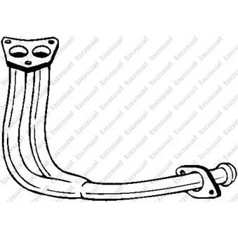 Tuyau d'échappement BOSAL 736-885