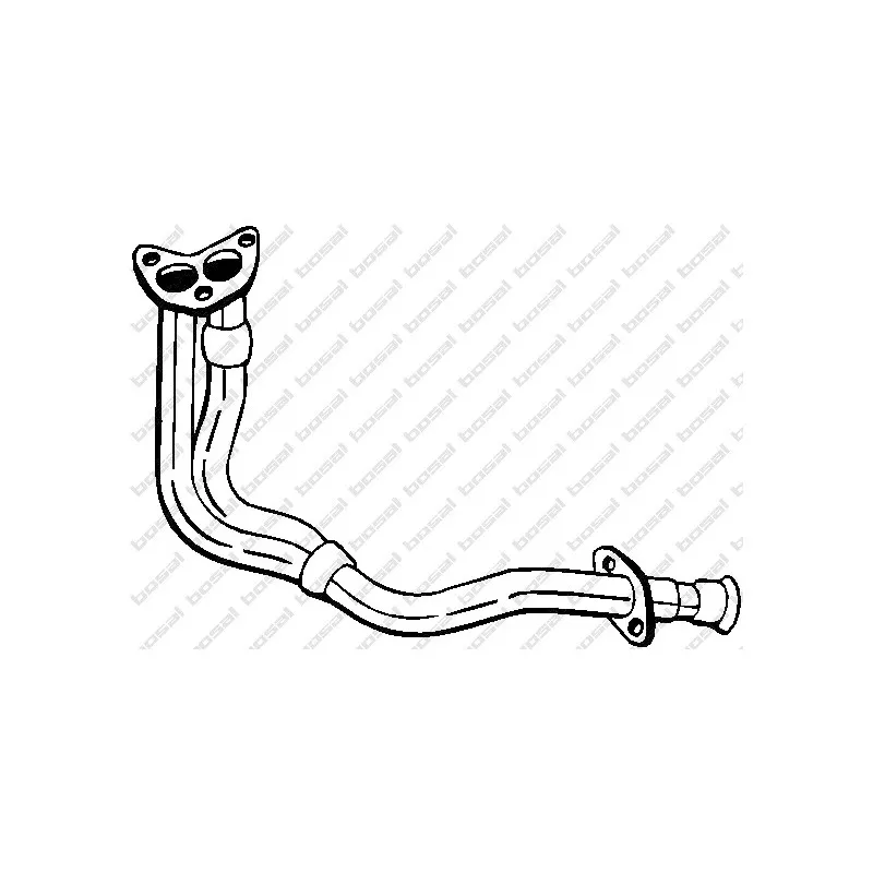 Tuyau d'échappement BOSAL 736-887