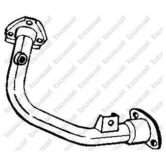 Tuyau d'échappement BOSAL 737-029