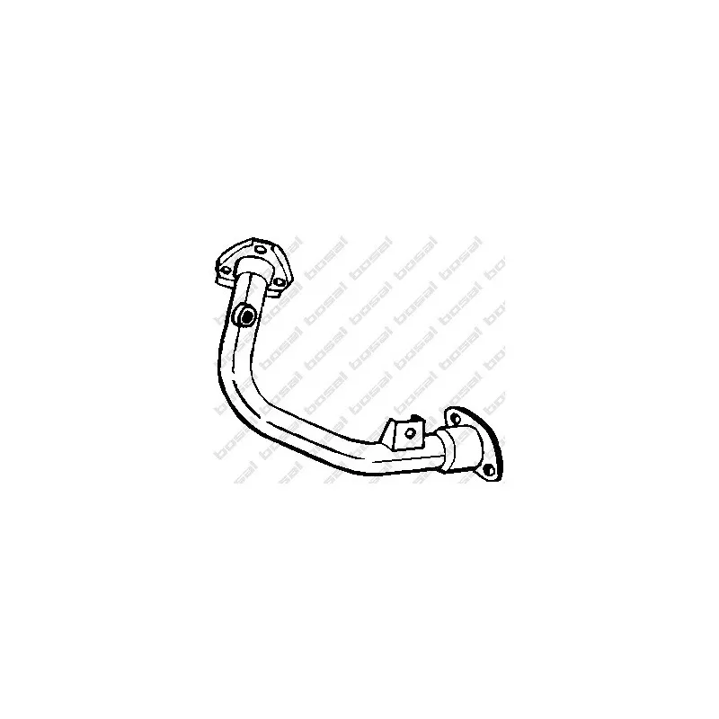 Tuyau d'échappement BOSAL 737-029