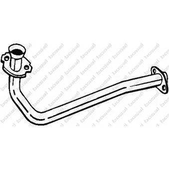 Tuyau d'échappement BOSAL 737-031