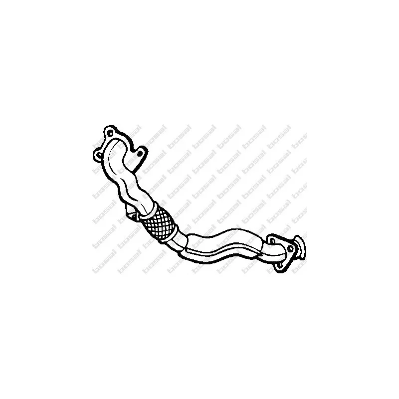Tuyau d'échappement BOSAL 737-261