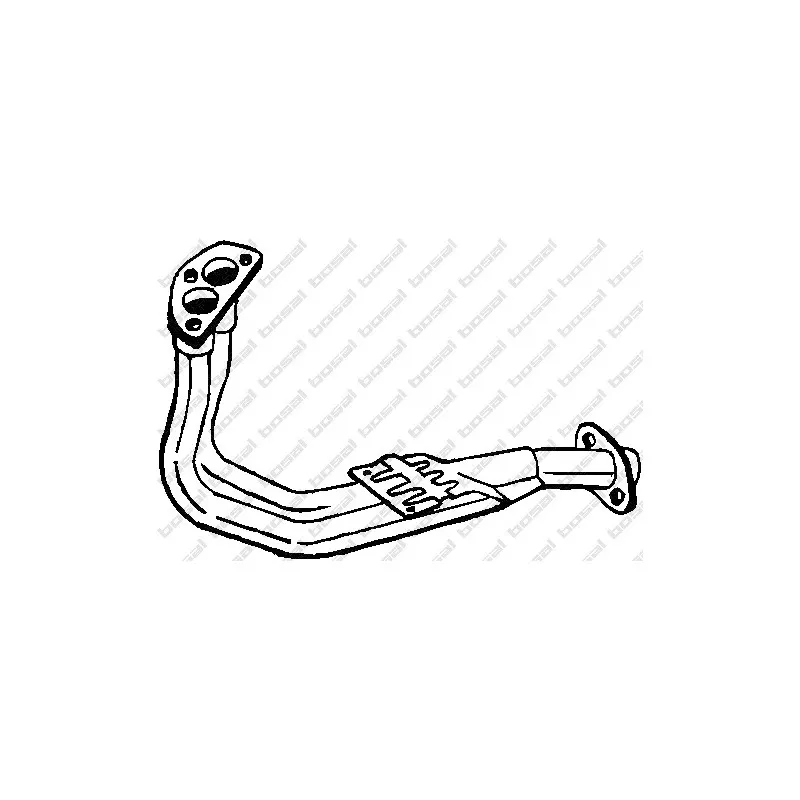 Tuyau d'échappement BOSAL 737-387