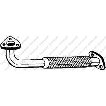 Tuyau d'échappement BOSAL 737-453