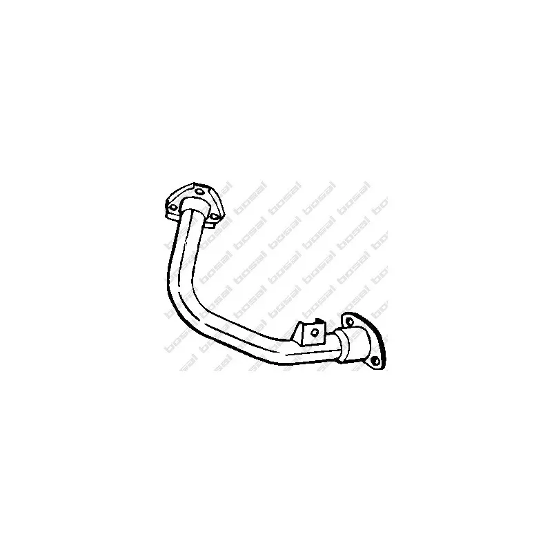 Tuyau d'échappement BOSAL 737-555