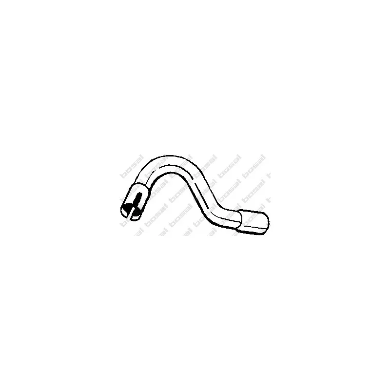 Tuyau d'échappement BOSAL 738-025