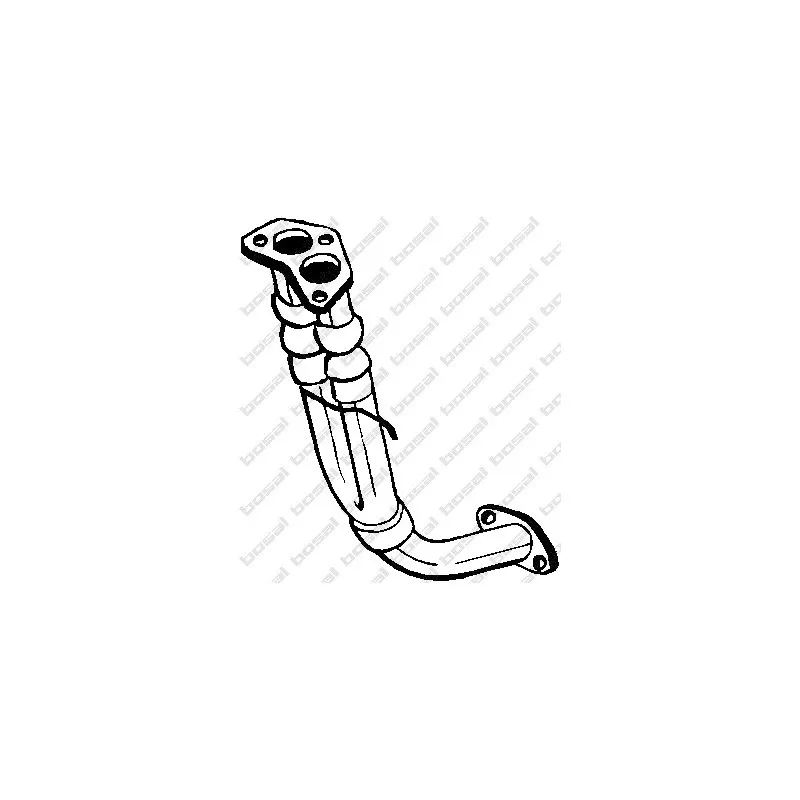Tuyau d'échappement BOSAL 739-253