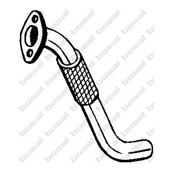 Tuyau d'échappement BOSAL