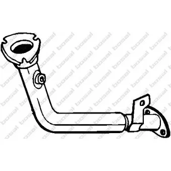 Tuyau d'échappement BOSAL 740-355