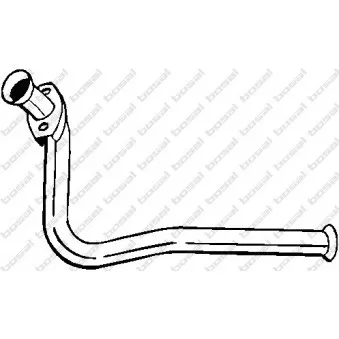 Tuyau d'échappement BOSAL 740-405