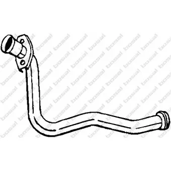 Tuyau d'échappement BOSAL 740-435