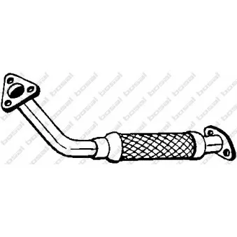 Tuyau d'échappement BOSAL 740-513