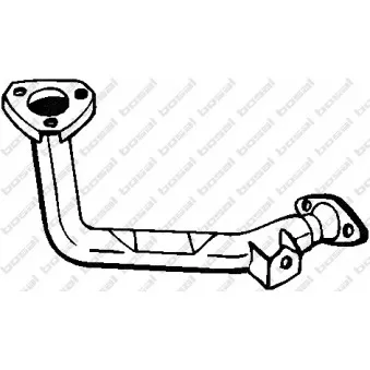 Tuyau d'échappement BOSAL 740-553