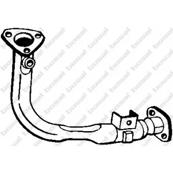Tuyau d'échappement BOSAL 741-009