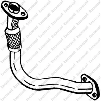 Tuyau d'échappement BOSAL 745-211