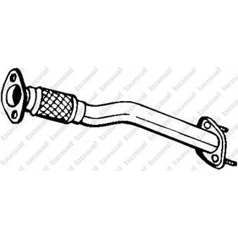Tuyau d'échappement BOSAL 750-017