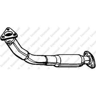 Tuyau d'échappement BOSAL 750-035
