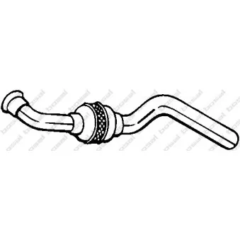Tuyau d'échappement BOSAL 750-061