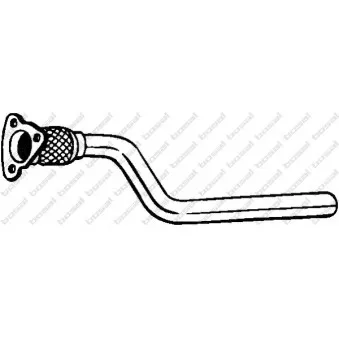 Tuyau d'échappement BOSAL 750-083
