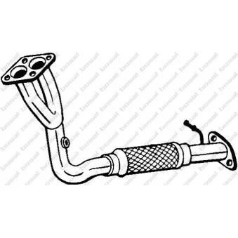 Tuyau d'échappement BOSAL 750-103