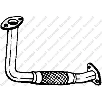 Tuyau d'échappement BOSAL 750-105