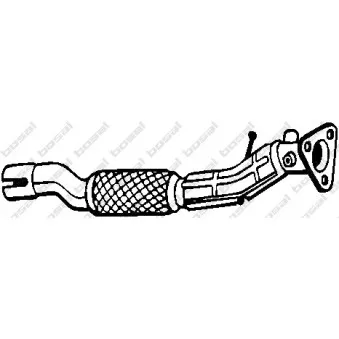 Tuyau d'échappement BOSAL 750-125