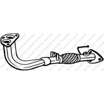 Tuyau d'échappement BOSAL 750-129