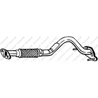Tuyau d'échappement BOSAL 750-133