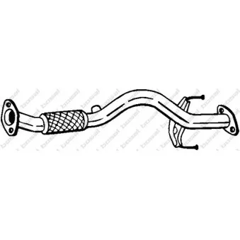 Tuyau d'échappement BOSAL 750-135
