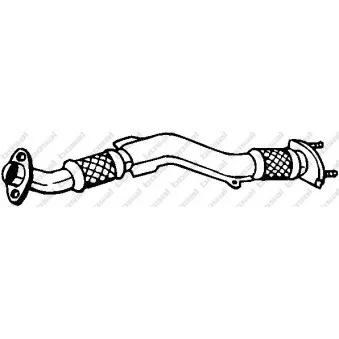 Tuyau d'échappement BOSAL 750-139