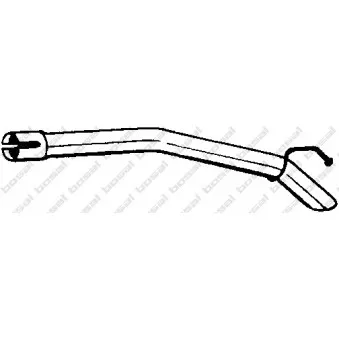Tuyau d'échappement BOSAL 750-237