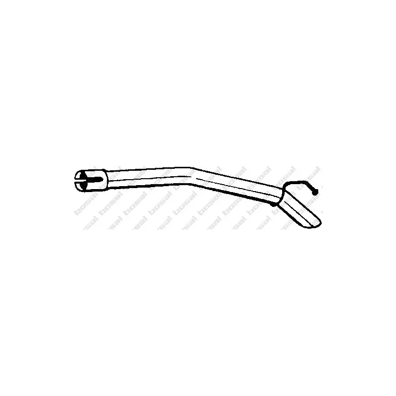 Tuyau d'échappement BOSAL 750-237