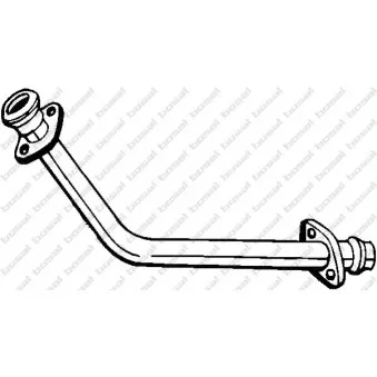 Tuyau d'échappement BOSAL 751-151