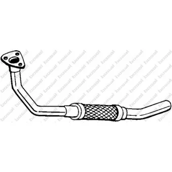 Tuyau d'échappement BOSAL 751-215