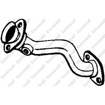 Tuyau d'échappement BOSAL 751-323