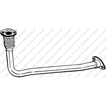 Tuyau d'échappement BOSAL 751-329