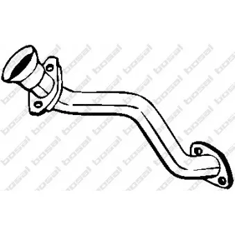 Tuyau d'échappement BOSAL 751-363