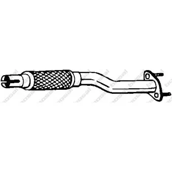 Tuyau d'échappement BOSAL 751-775