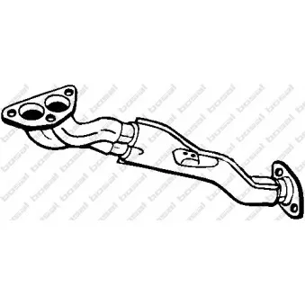 Tuyau d'échappement BOSAL