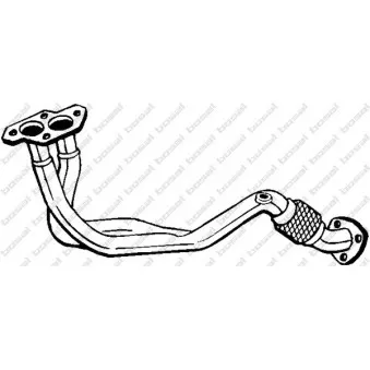 Tuyau d'échappement BOSAL 753-149