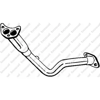 Tuyau d'échappement BOSAL 753-159