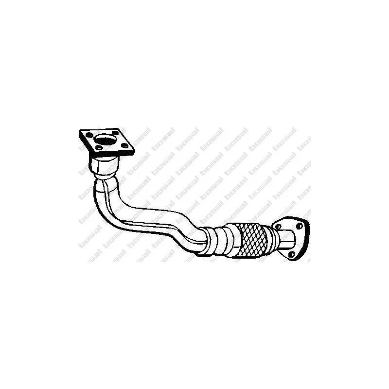 Tuyau d'échappement BOSAL 753-177