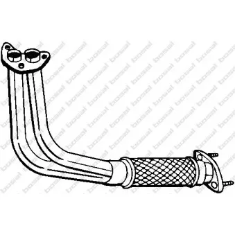 Tuyau d'échappement BOSAL