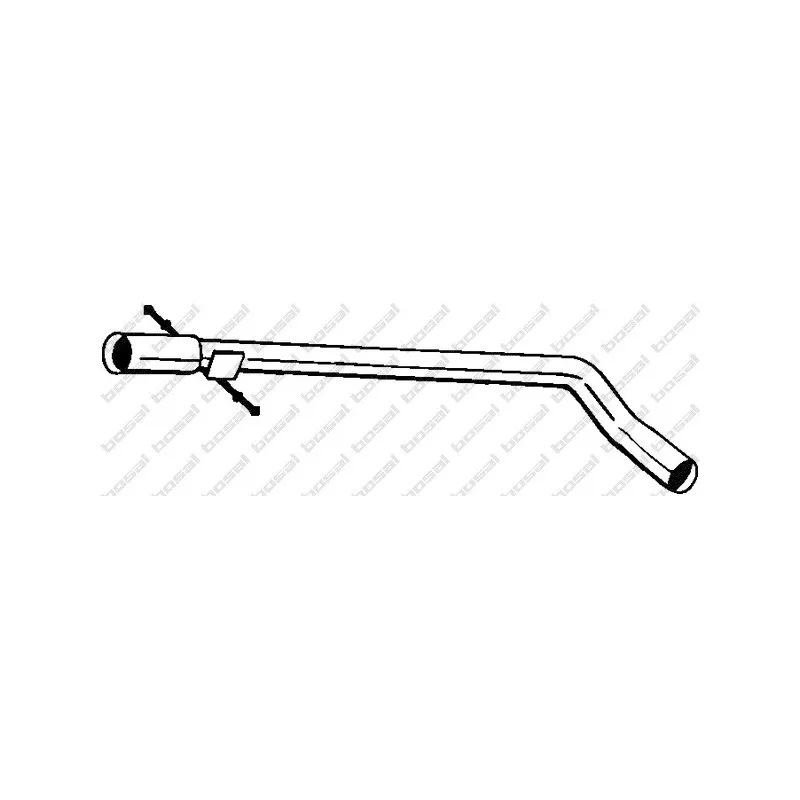 Tuyau d'échappement BOSAL 753-277
